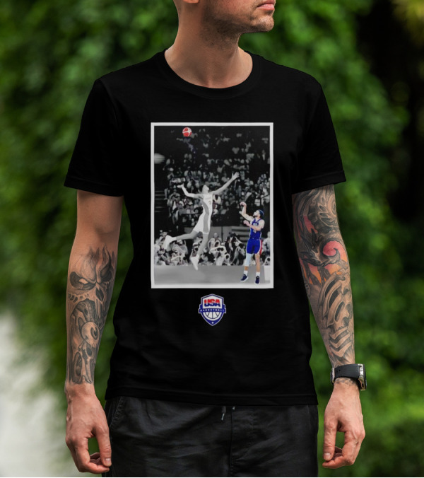 USA Basketball Stephen Curry Jump Shot Stadium Essentials T-Shirt