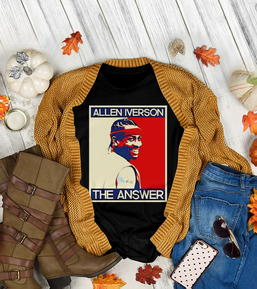 Allen Iverson The Answer Iconic Hope T-Shirt