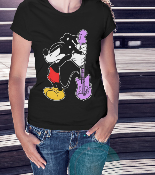 Bruce Ray Condoneordie Mickey Guitar Surprise T-Shirt