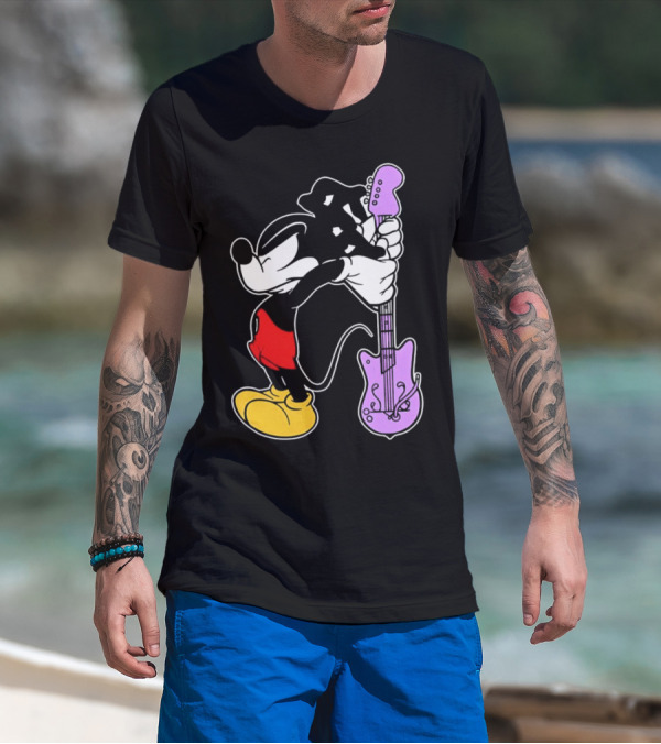 Bruce Ray Condoneordie Mickey Guitar Surprise T-Shirt