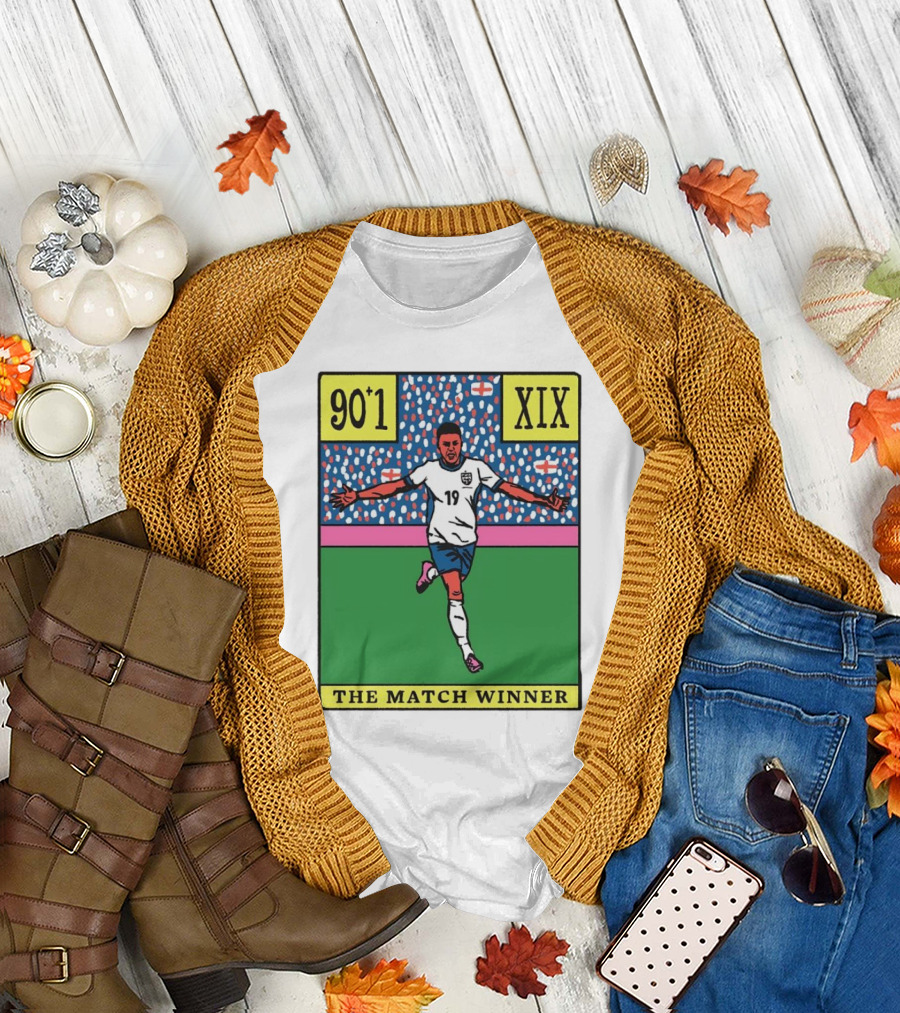 England Football Team Player 19 The Match Winner 90+1 XIX T-Shirt