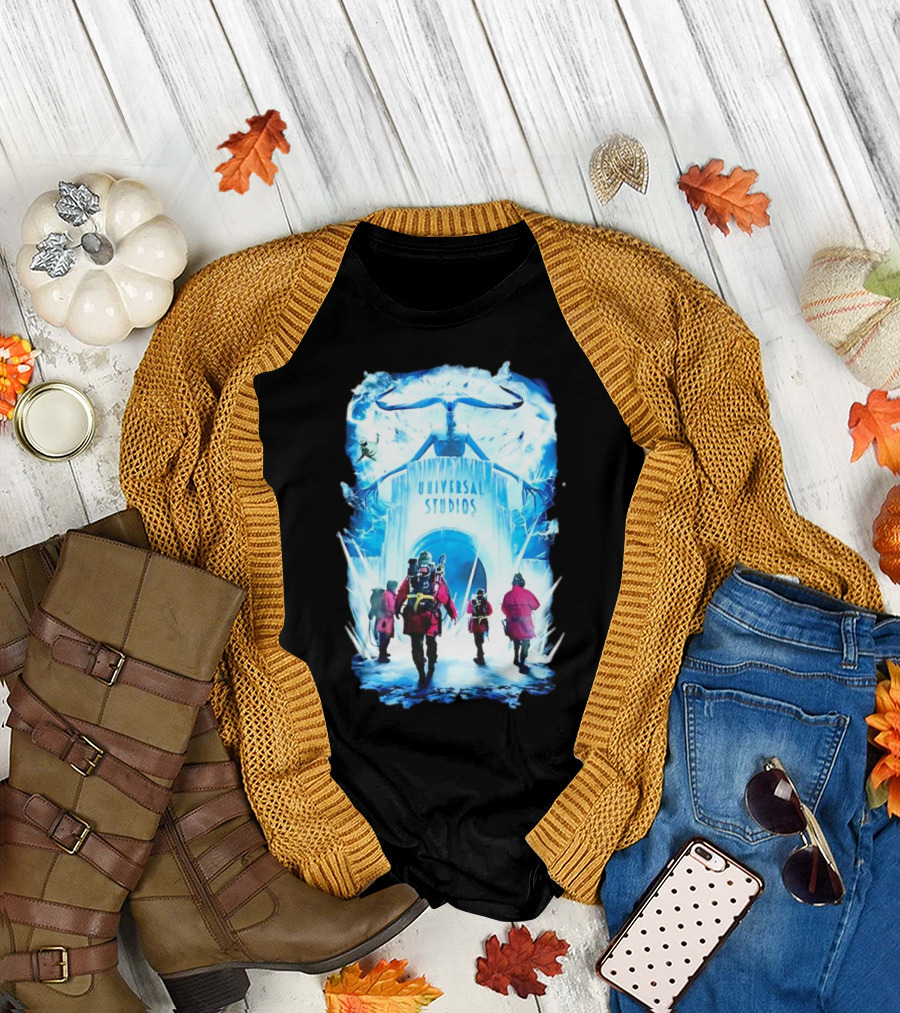 Halloween Horror Nights 2024 Ghostbusters Universal Studios Frozen Empire Adventure T-Shirt