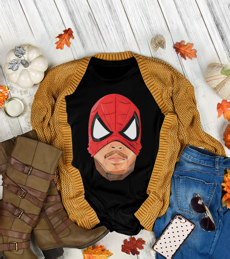 Devin Booker Spiderman Mask Character T-Shirt