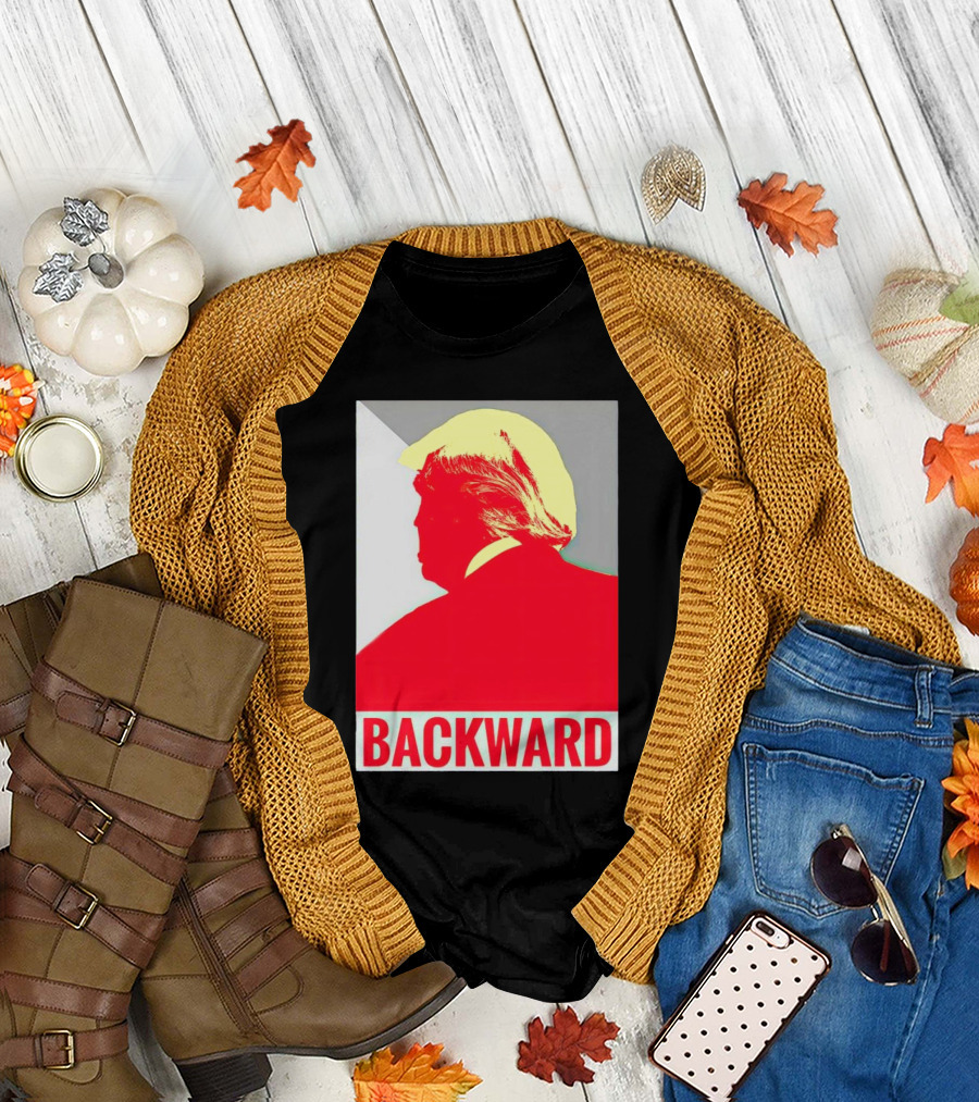 Donald Trump Backward Pop T-Shirt