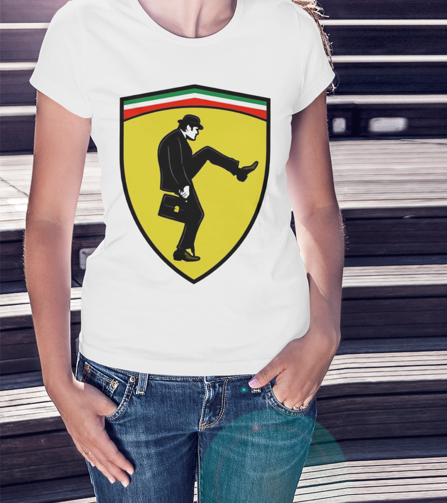 Ministry Of Silly Walks Monty Python Ferrari T-Shirt