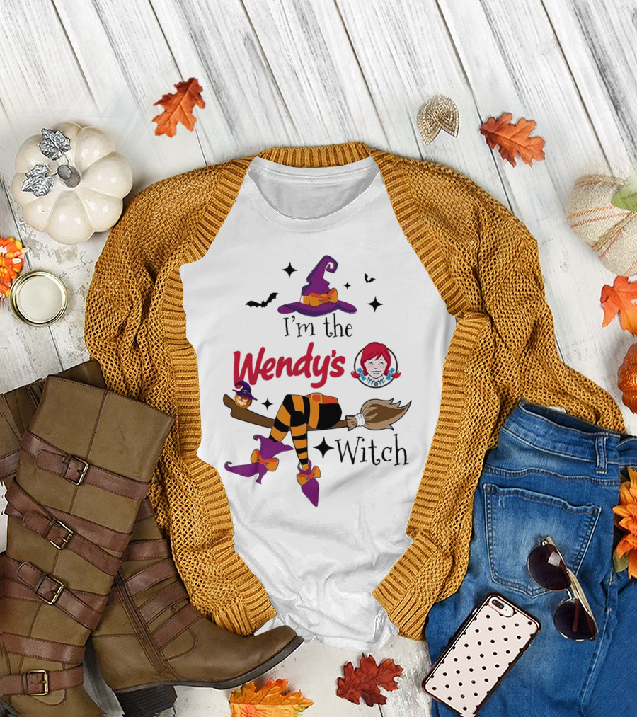 I'm the Wendy's Witch Halloween Broomstick Magic T-Shirt