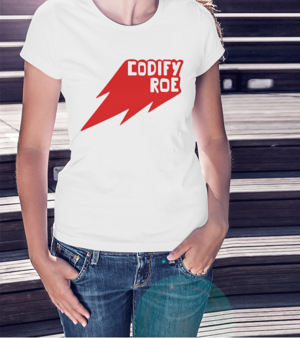 Codify Roe Red Lightning Bolt T-Shirt