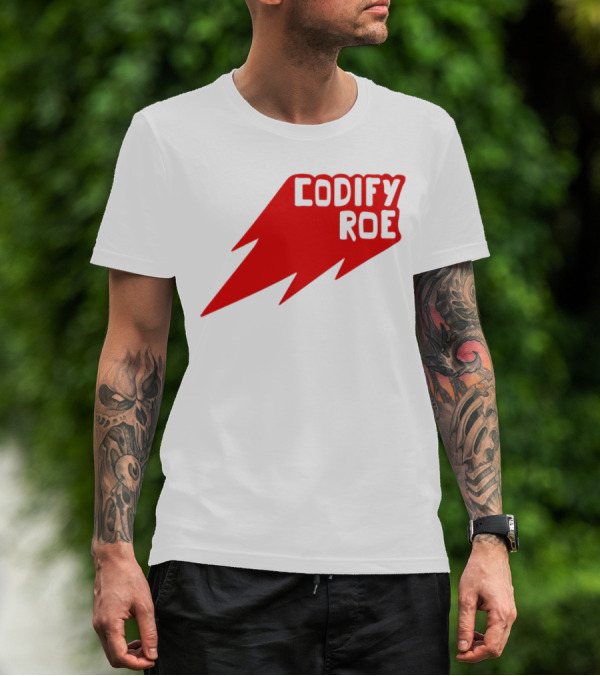 Codify Roe Red Lightning Bolt T-Shirt