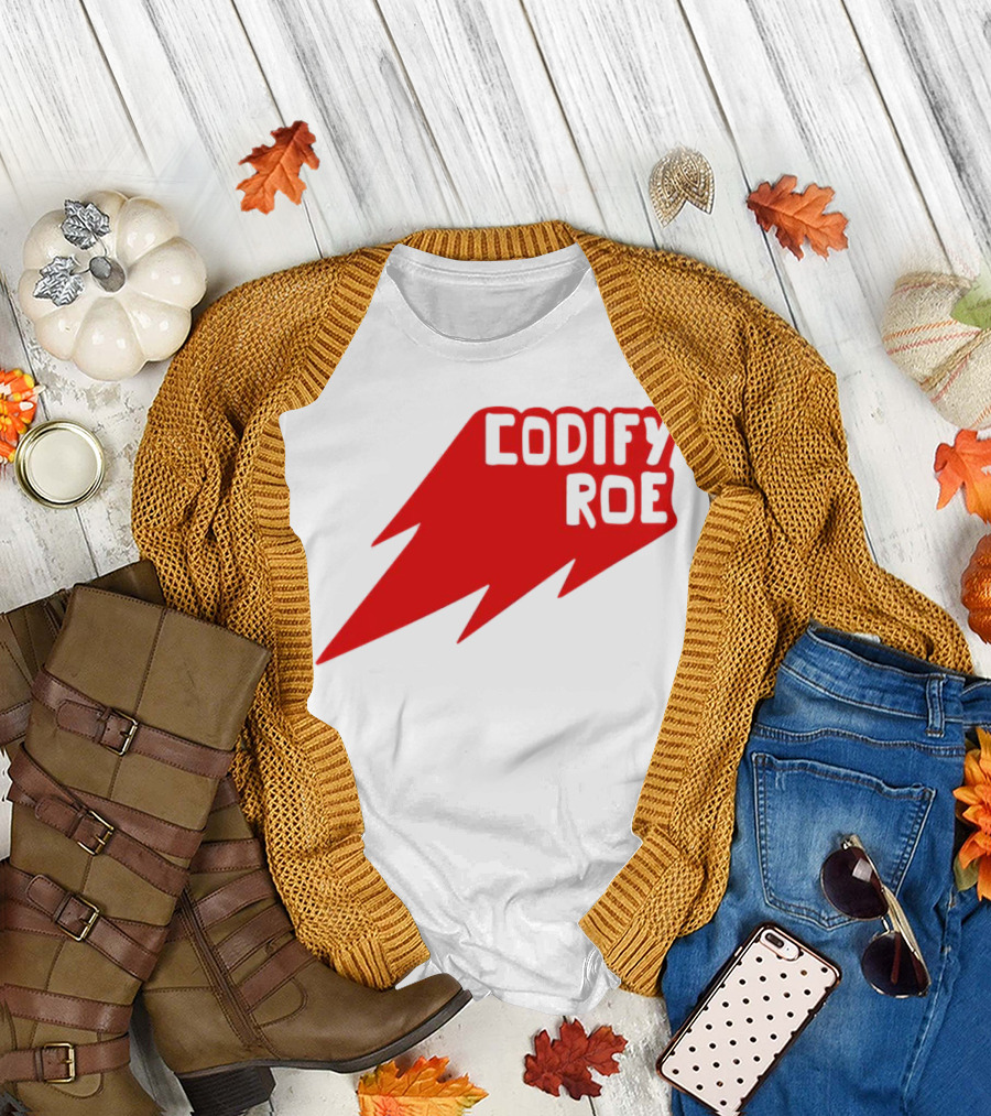 Codify Roe Red Lightning Bolt T-Shirt