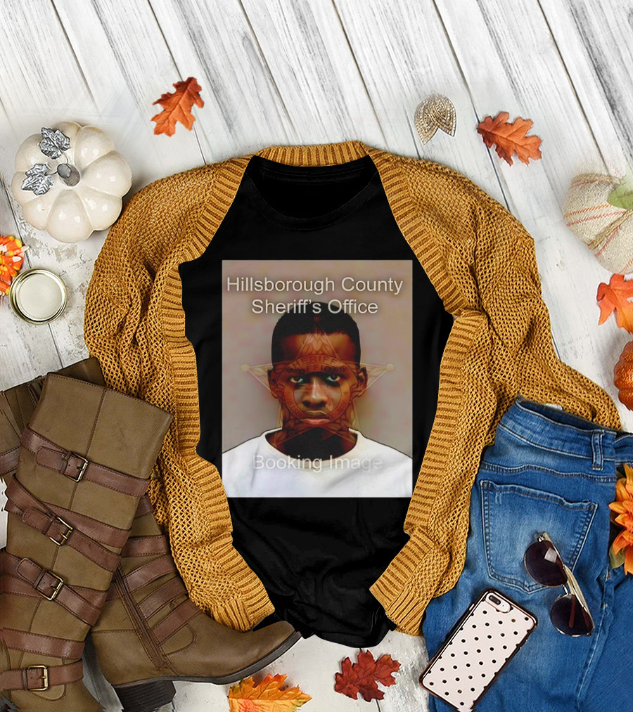 Hillsborough County Sheriff’s Office Booking Image Jamanson Fremond T-Shirt