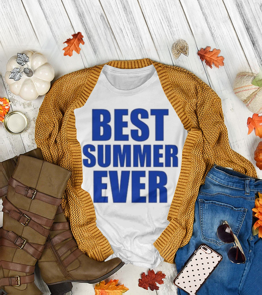 Best Summer Ever Natalie King Wearing Best Summer T-Shirt