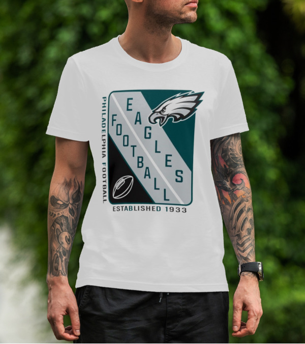Philadelphia Eagles Football Established 1933 T-Shirt