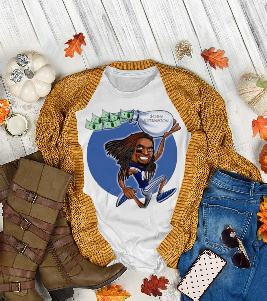 Ceedee Lamb Dallas Cowboys $136M Extension Cartoon T-Shirt
