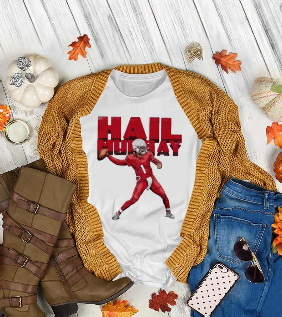 Arizona Cardinals Kyler Murray Hail Murray Football Play T-Shirt