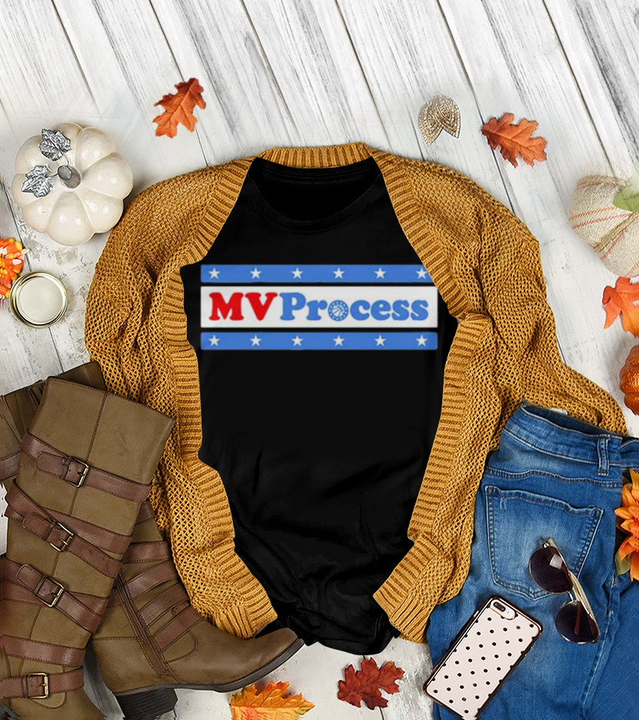 Philadelphia Basketball MVProcess Stars and Hoops T-Shirt