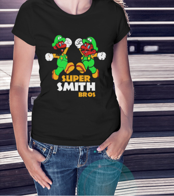 Super Smith Bros Mario Luigi T-Shirt