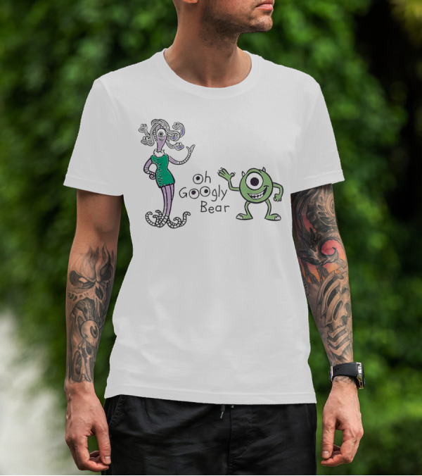 Mike Celia Oh Googly Bear Monsters Inc Characters T-Shirt
