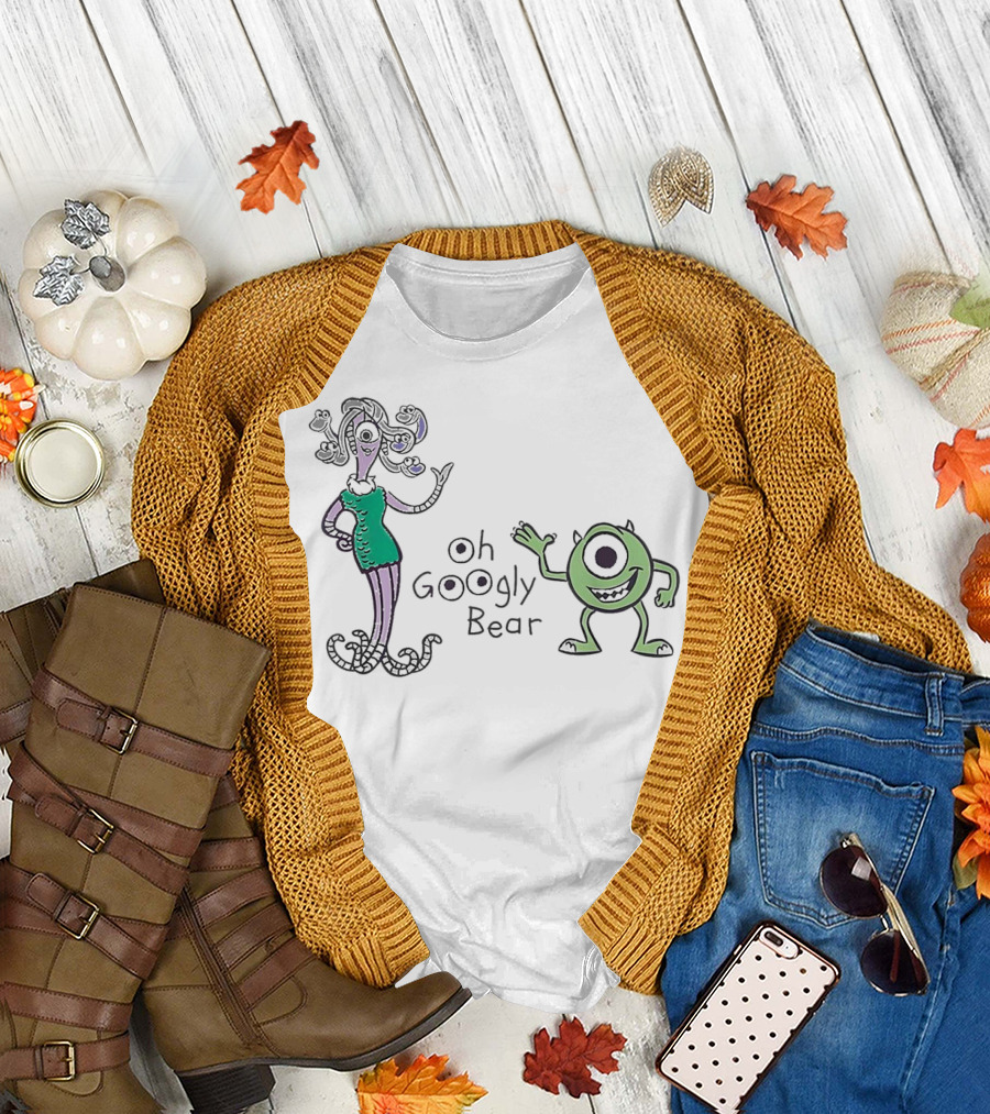 Mike Celia Oh Googly Bear Monsters Inc Characters T-Shirt