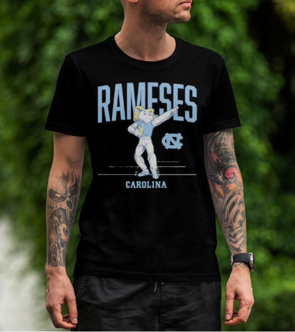 Rameses Carolina Tar Heels Football Mascot T-Shirt