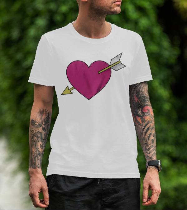 Heart Arrow One Piece Bepo T-Shirt