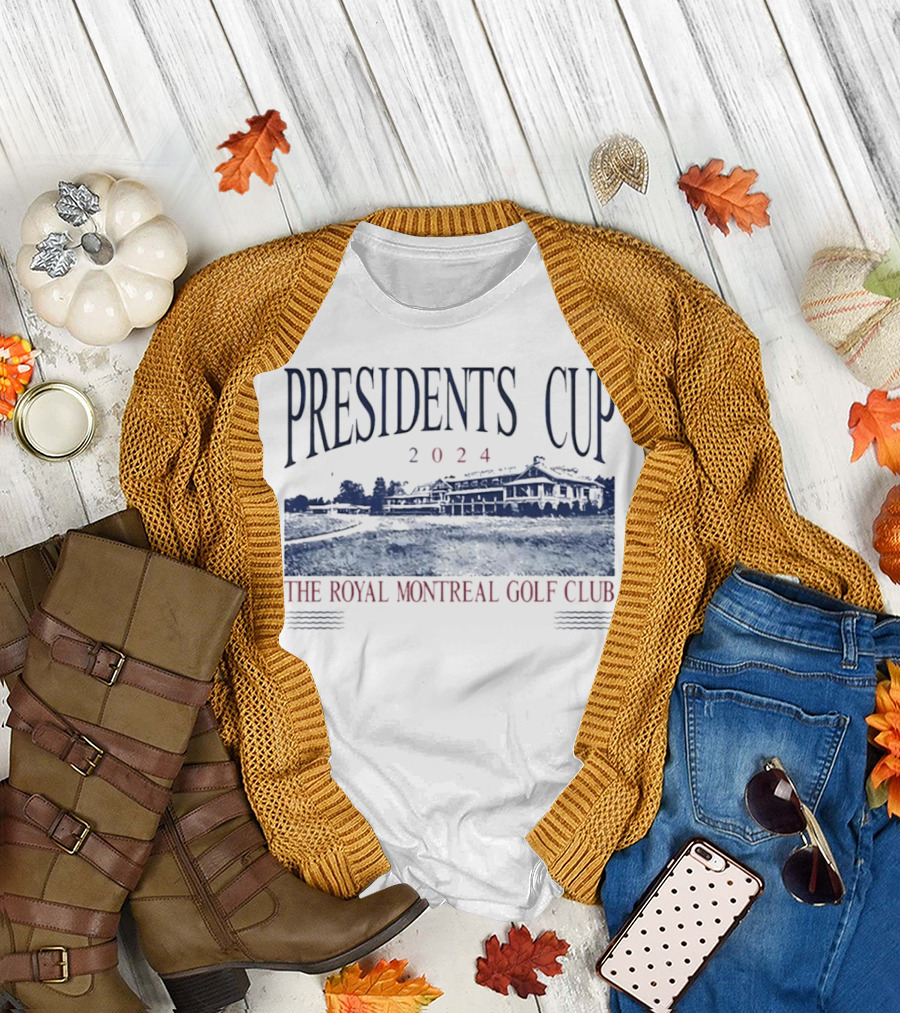 Presidents Cup 2024 The Royal Montreal Golf Club Scenic View T-Shirt