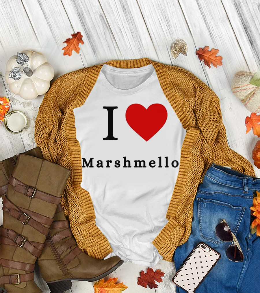 I ❤️ Marshmello T-Shirt