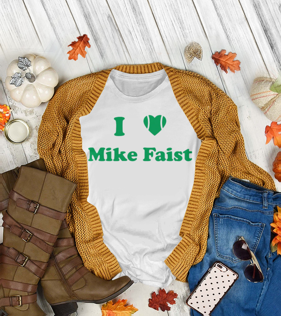 I Love Mike Faist Tennis Fan T-Shirt