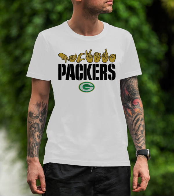 Love Sign Packers ASL Green Bay Packers T-Shirt