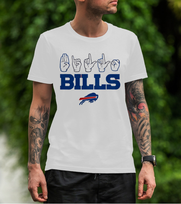 Love Bills ASL Buffalo Bills T-Shirt