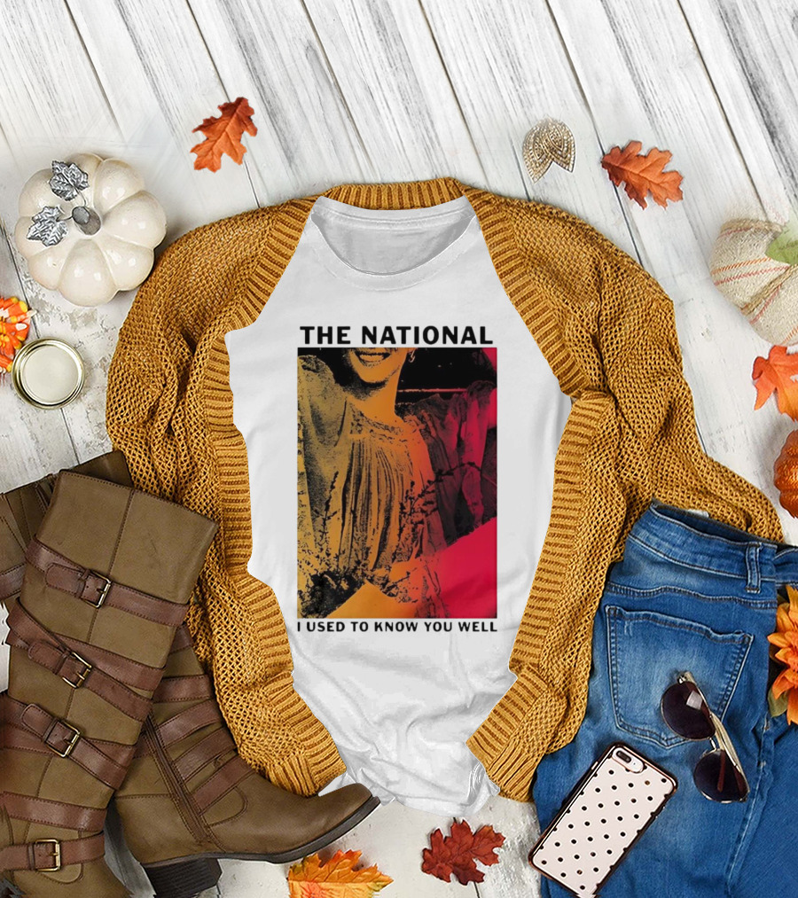 The National I Used To Know You Well Vibrant Artistic T-Shirt