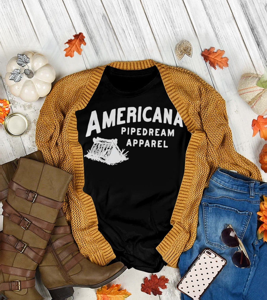 Americana Pipedream Apparel Camping Tent T-Shirt