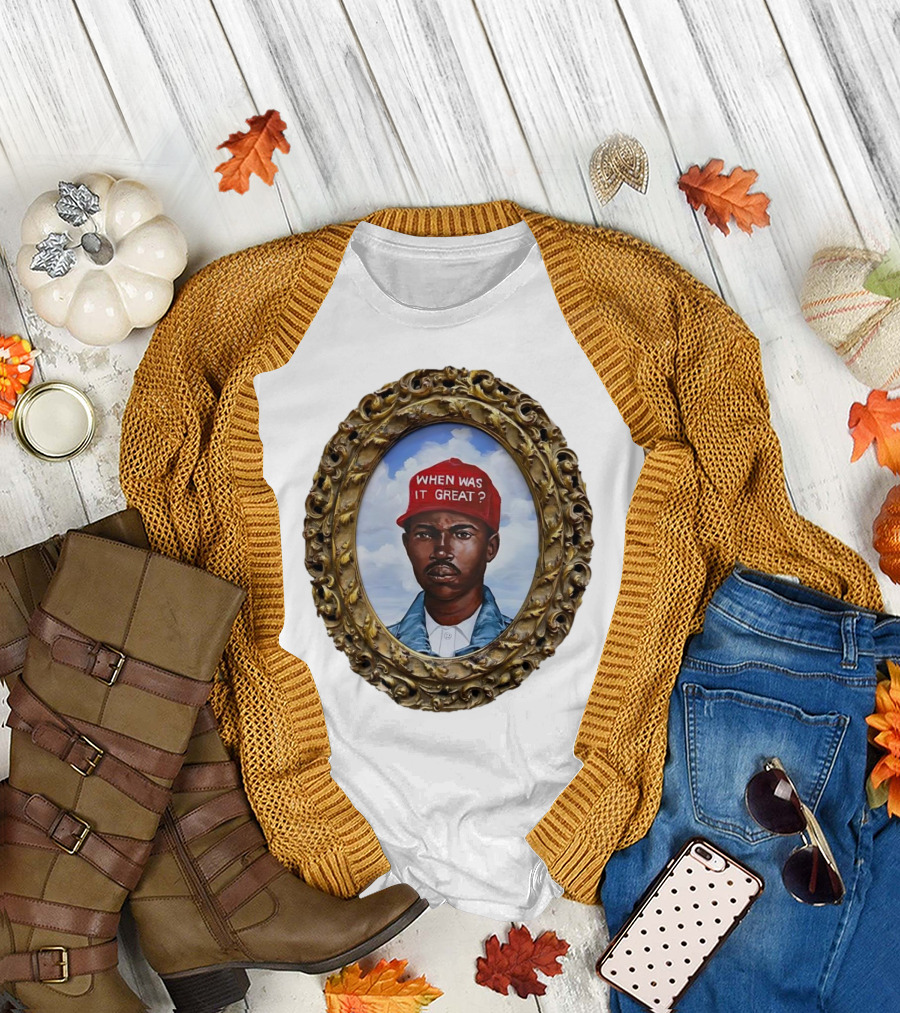 WHEN WAS IT GREAT RED CAP OVAL T-Shirt