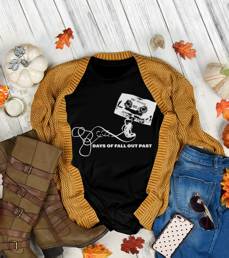 Days of Fall Out Past Cassette Tape T-Shirt