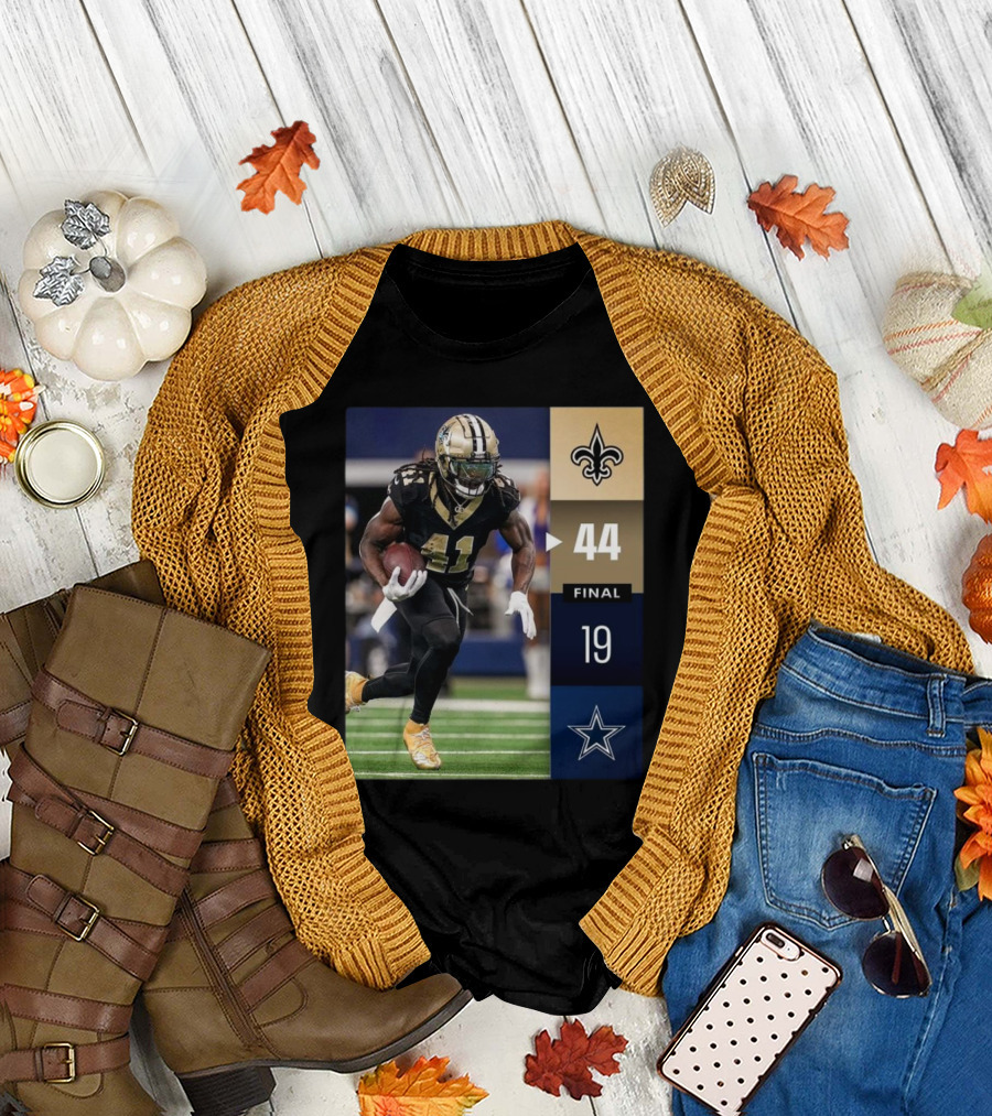 New Orleans Saints 44 19 Dallas Cowboys 2024 NFL Week 2 Final Score Victory Highlights T-Shirt