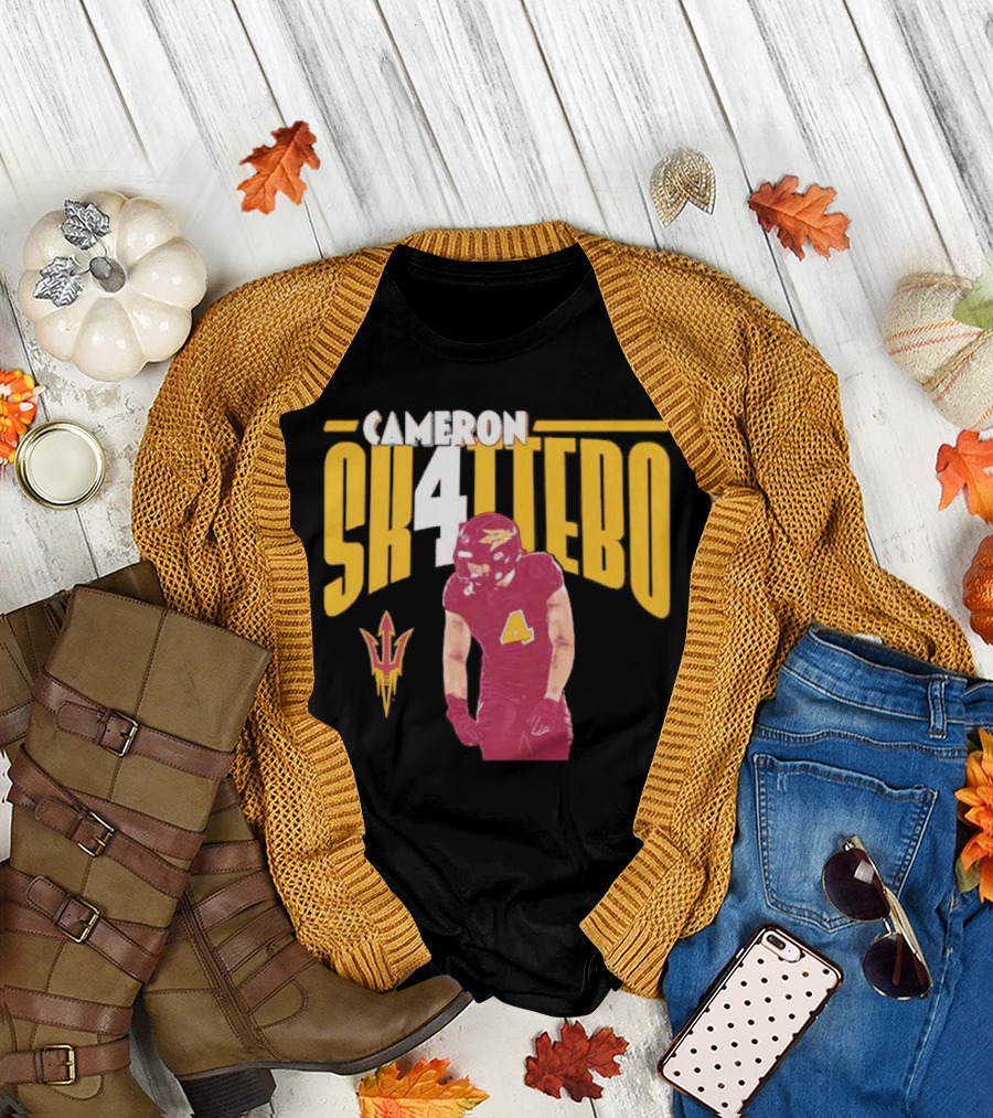 Cameron Skattebo Sk4ttebo Arizona State Sun Devils Football T-Shirt