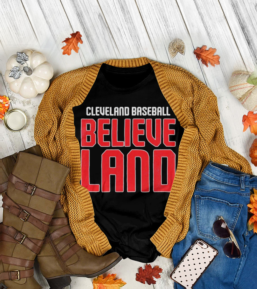 Cleveland Baseball Believeland Guardians T-Shirt