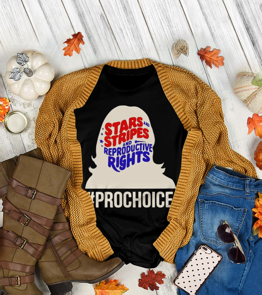 Stars and Stripes and Reproductive Rights #ProChoice T-Shirt