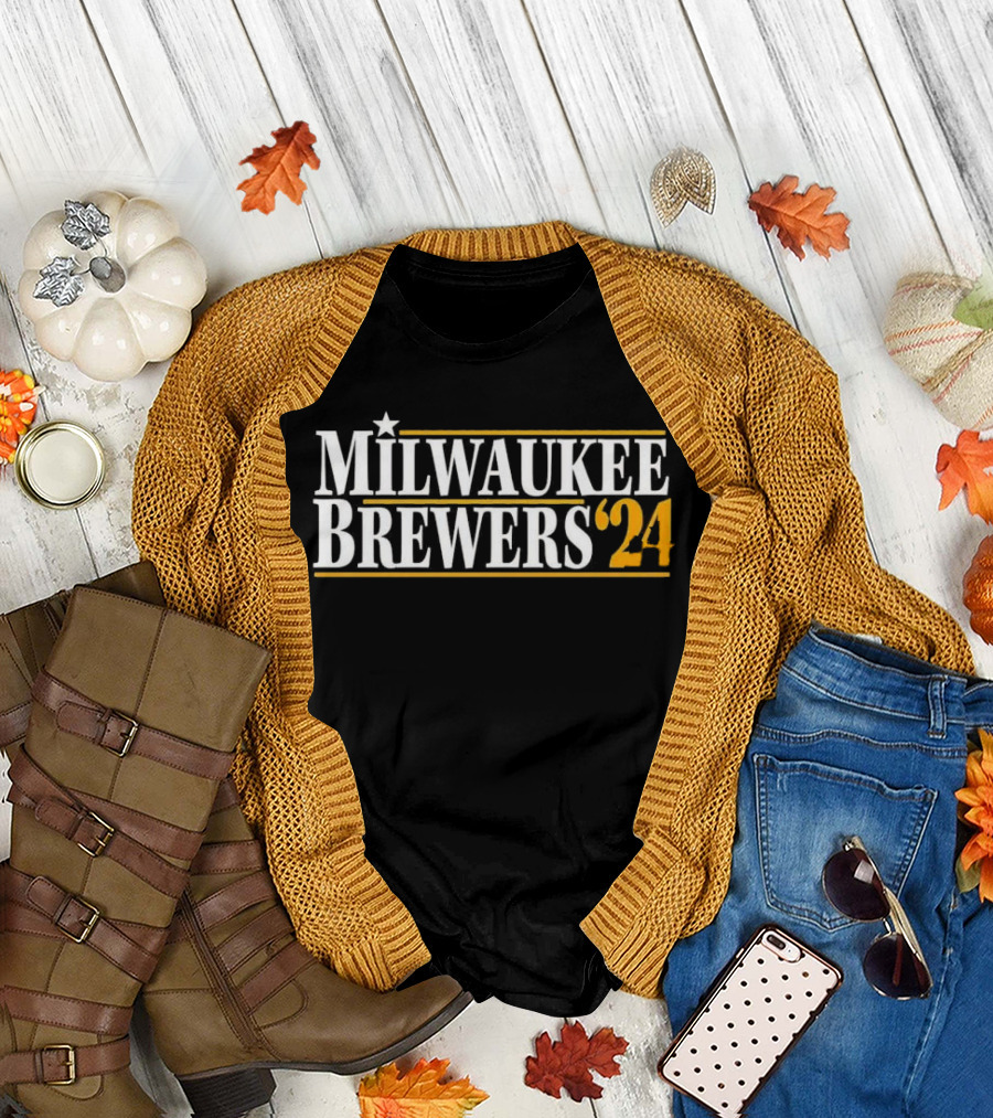 Milwaukee Brewers '24 Election Cover Star T-Shirt