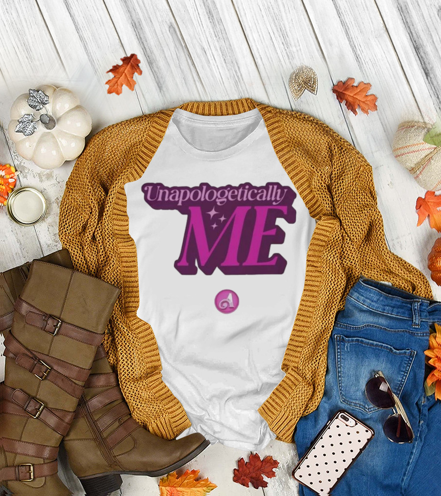 Unapologetically Me A Icon Pink Star T-Shirt