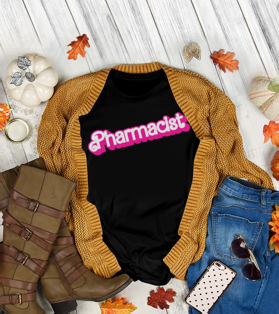Codebluememes Pharmacist Pink T-Shirt