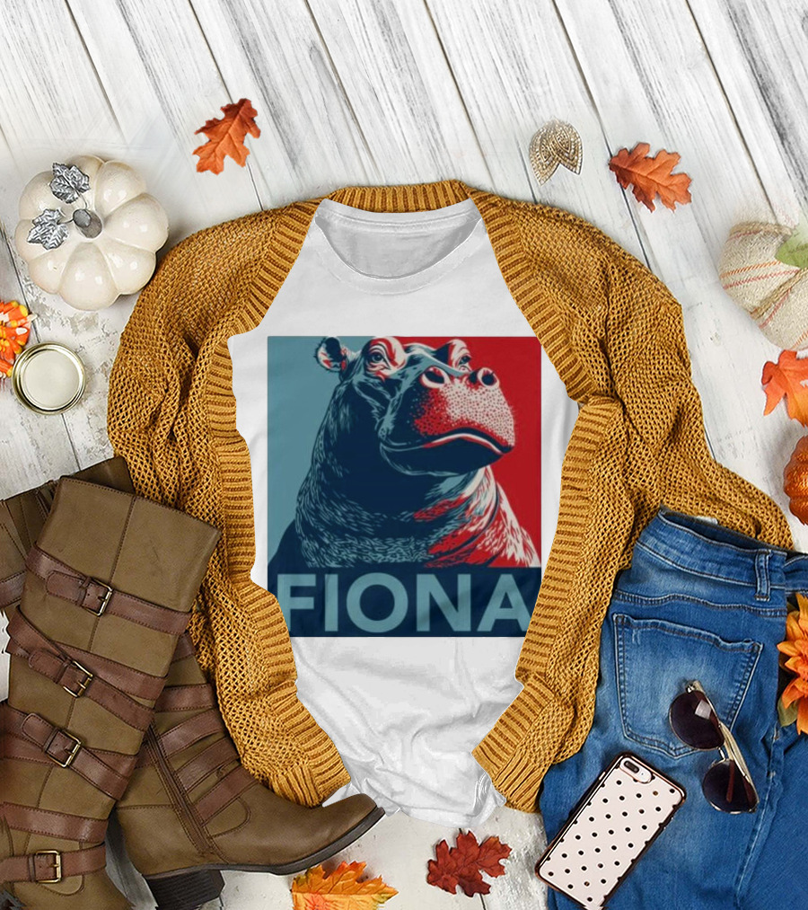 Fiona Hippo Hope Style President Campaign T-Shirt