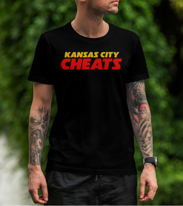 Kansas City Cheats Chiefs Parody Fan T-Shirt