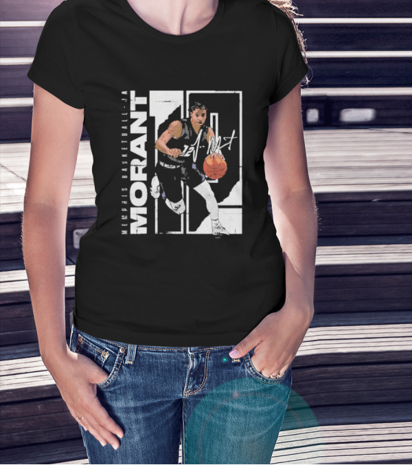 Memphis Basketball Ja Morant Signature Morant T-Shirt