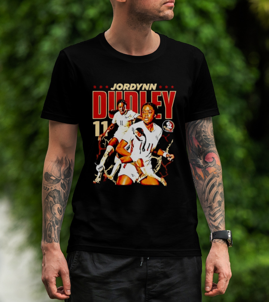 Jordynn Dudley 11 Florida State Seminoles Vintage T-Shirt