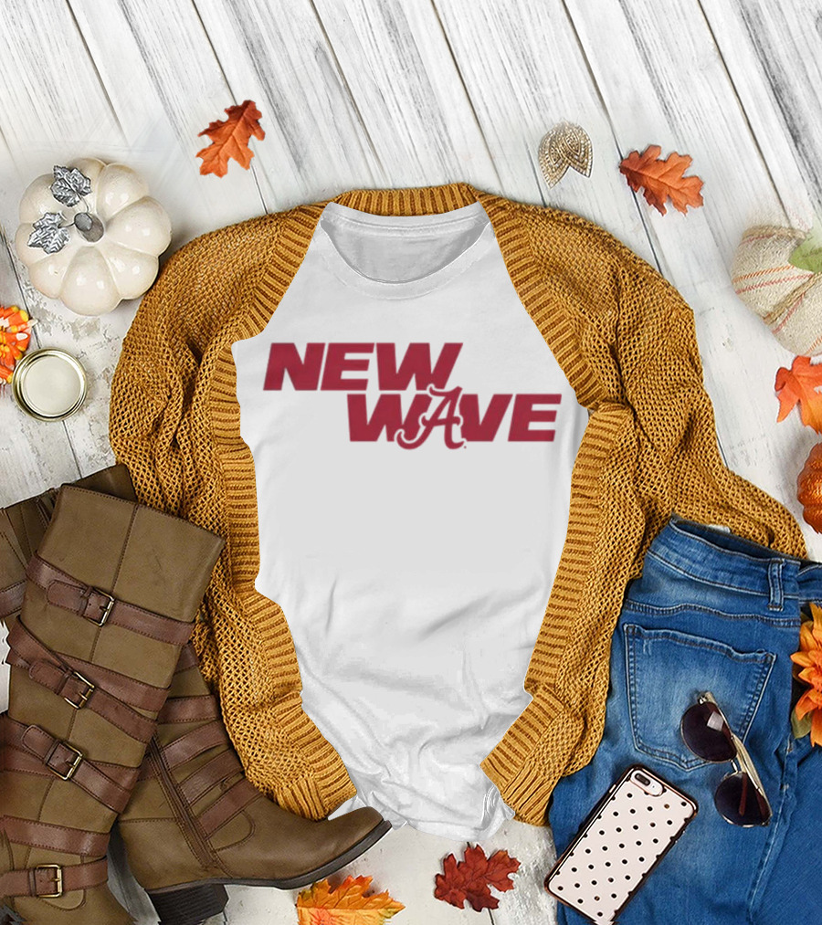 New Wave Alabama Crimson Tide Podcast T-Shirt