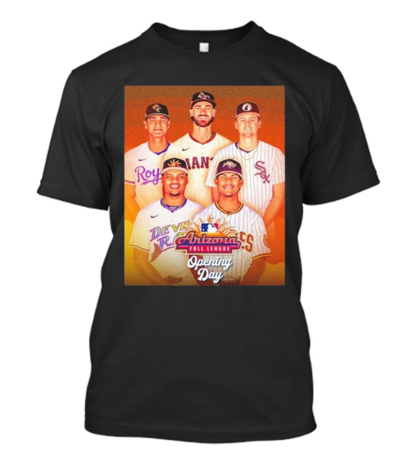 Arizona Fall League 2024 Opening Day MLB Players Royals Giants Sox Devils Rockies T-Shirt