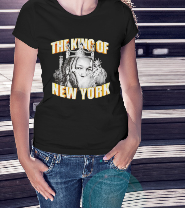The King Of New York Knicks Basketball Jalen Brunson T-Shirt
