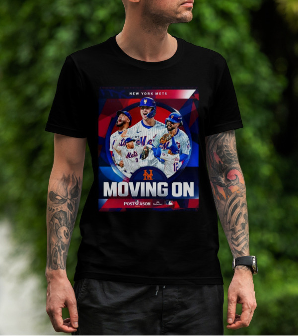 New York Mets Moving On Postseason 2024 NLCS T-Shirt