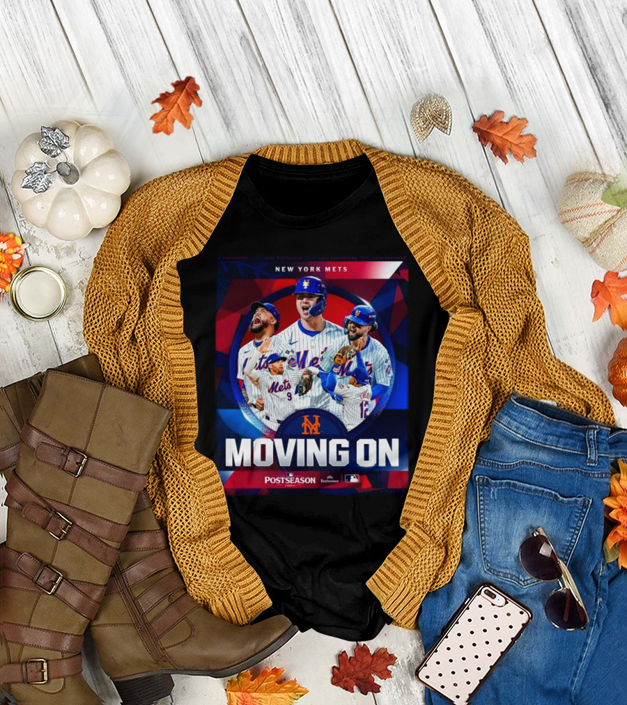 New York Mets Moving On Postseason 2024 NLCS T-Shirt