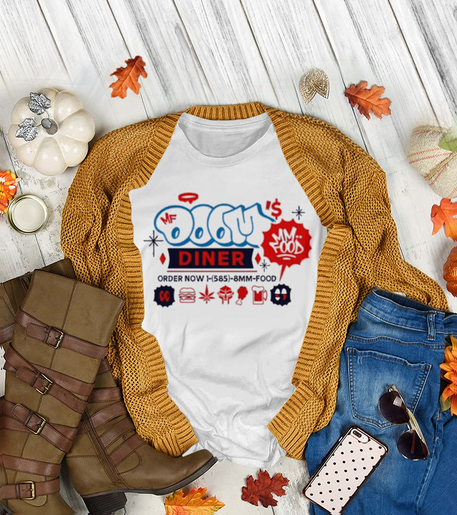 MF Doom's Diner Order Now 1-585-8MM-FOOD MM..Food T-Shirt